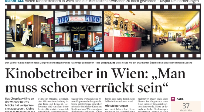 Artikel Alte Kinos in Wien WirtschaftsBlatt Martina Schenk