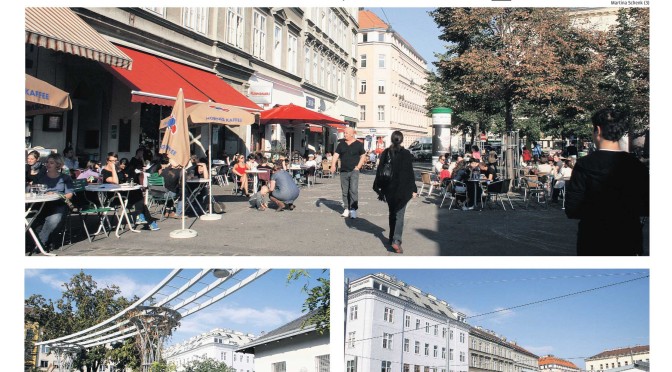 Artikel Pläne Stadterneuerung Wien WirtschaftsBlatt, Fotos Martina Schenk